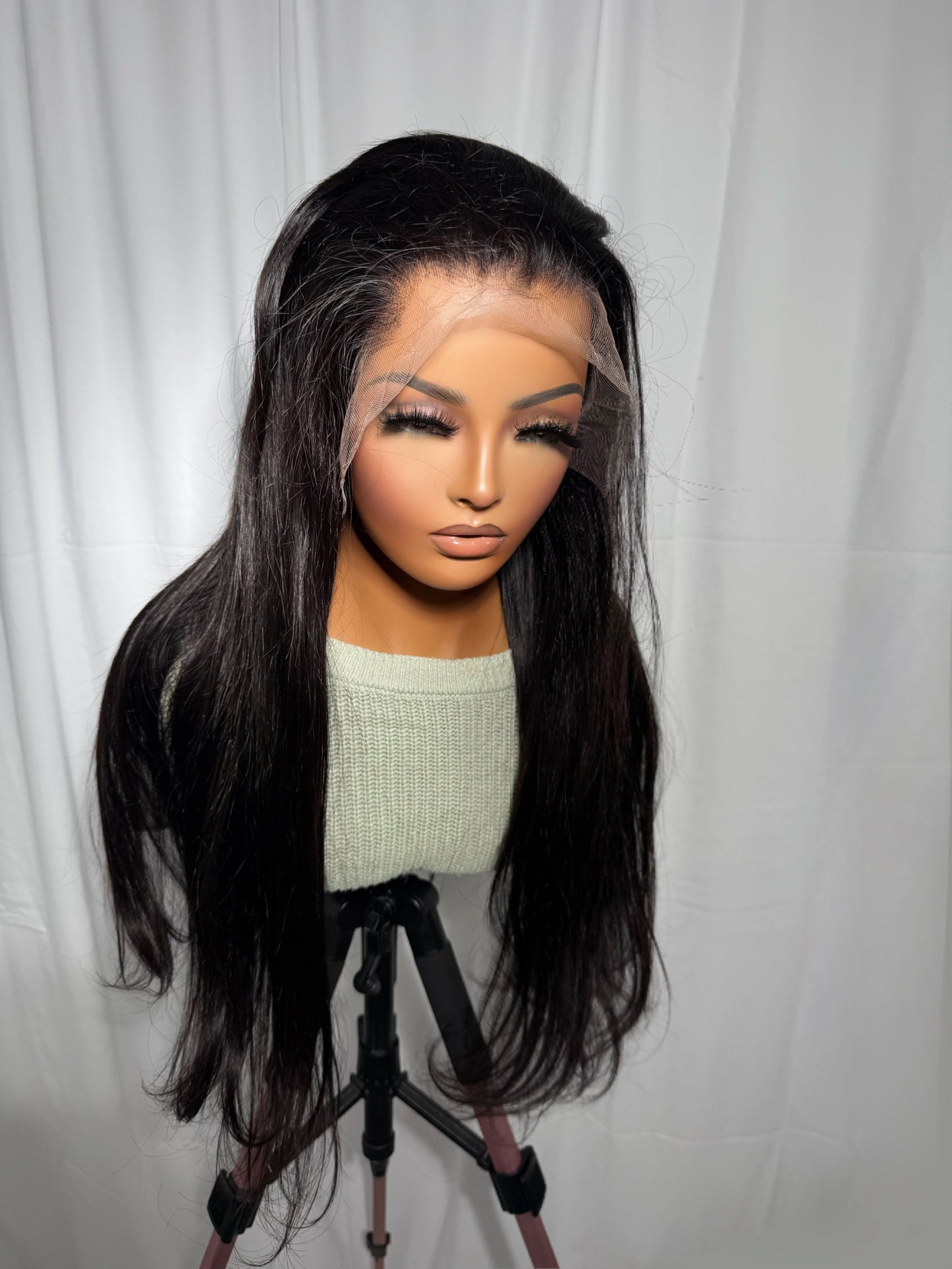 13x6 HD Straight Full Frontal Wig