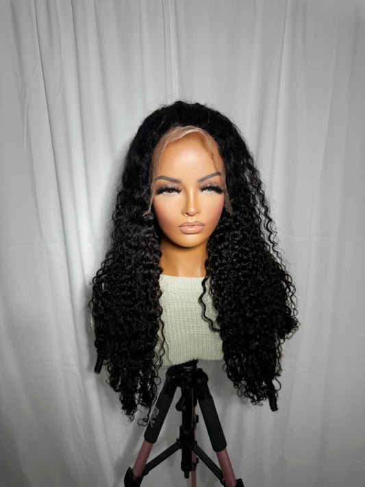 13x6 HD Burmese Curl Full Frontal Wig